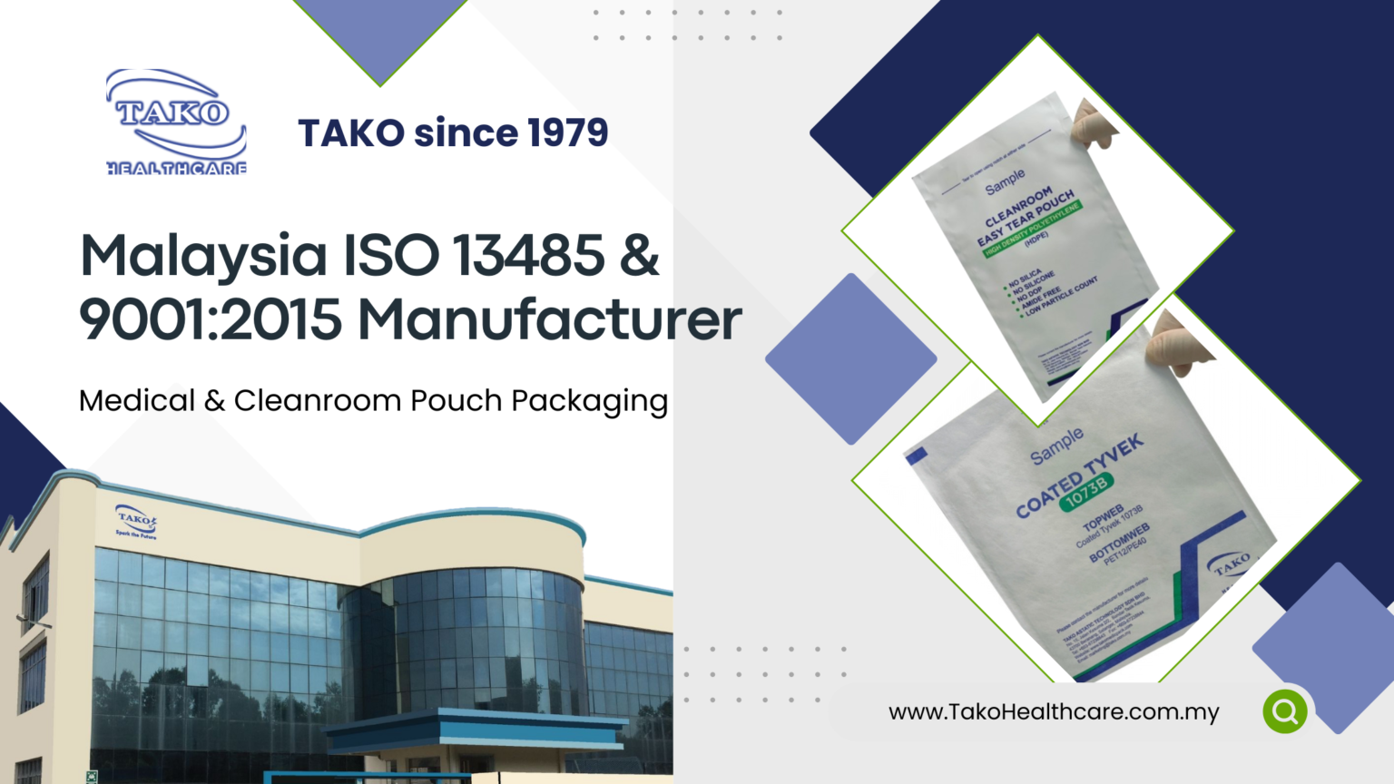 TAKO since 1979 - Malaysia ISO 13485 & 9001:2015 Manufacturer Medical ...